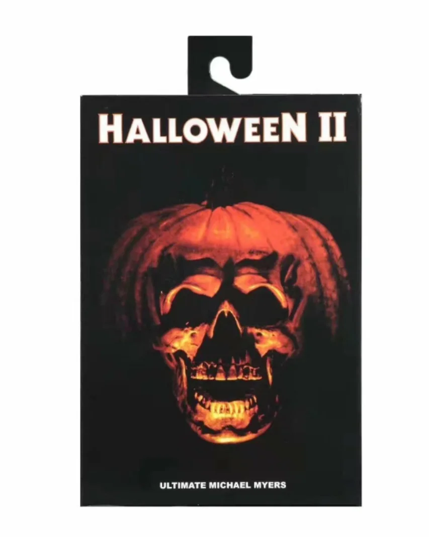 with retail package NECA Хэллоуин Ultimate 2 Майкл Майерс Лори шагает фигурки суставов подвижные модели игрушки 18 см - Цвет: with retail package
