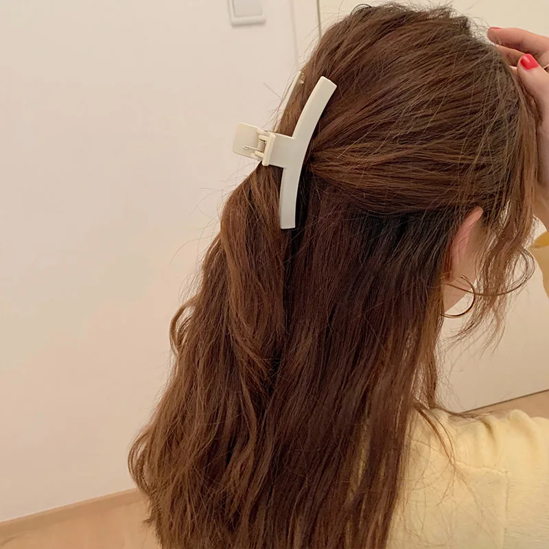 

1 шт., заколка-краб для конского хвоста, 2 цвета