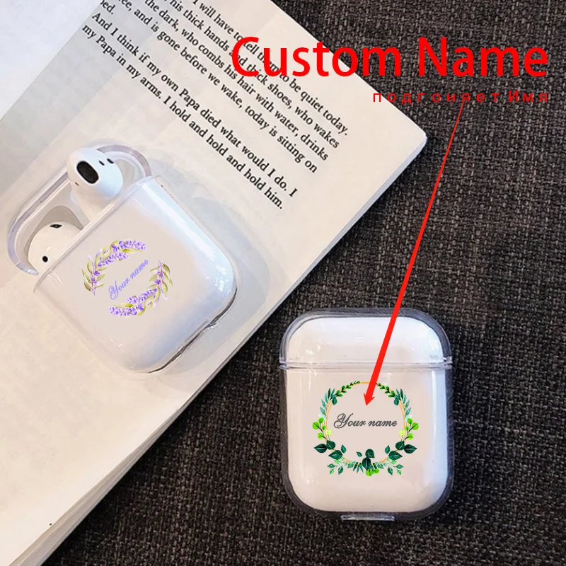 Мягкий силиконовый чехол на заказ для AirPods Bluetooth беспроводной Air pod 2 сделай сам