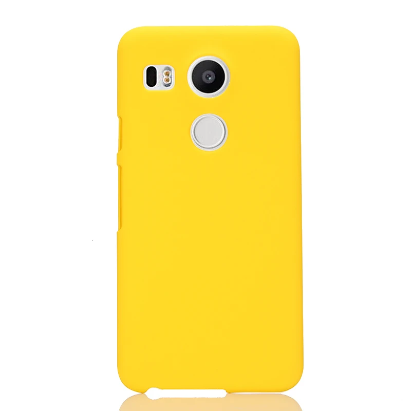 Чехол для телефона Fundas LG Google Nexus 5X чехол Coque карамельный цвет твердый пластиковый