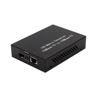10G SFP Media Converter RJ45 Ethernet to Optical Port Fiber Optic Switch Fiber Optic Transceiver Module 10 Gigabit Ethernet