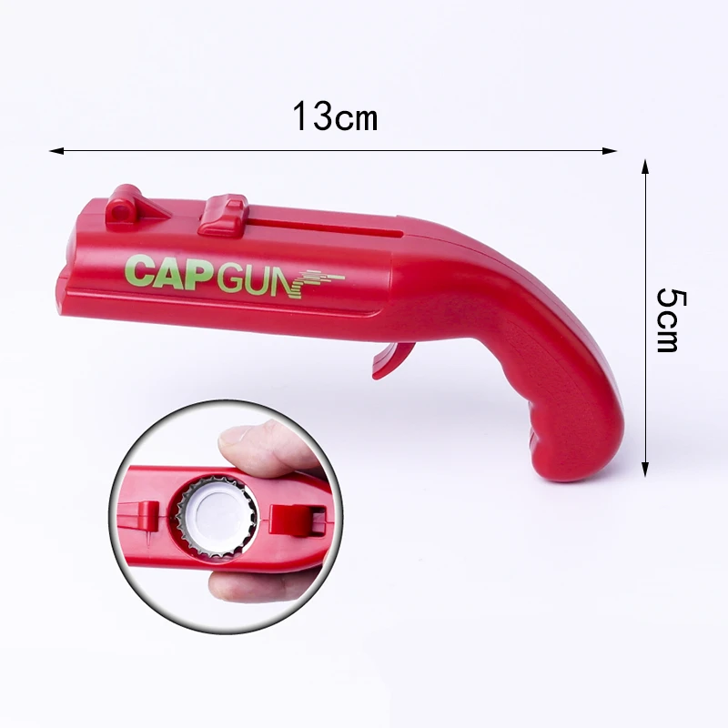 Creative Cap Launcher Beer Bottle Opener Dining Bar Tool Portable Kitchen Tools Drink Lids Openers | Дом и сад