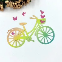 bicycle metal cutting die stencils scrapbooking troqueles clear stamps and dies embossing folder card making mould