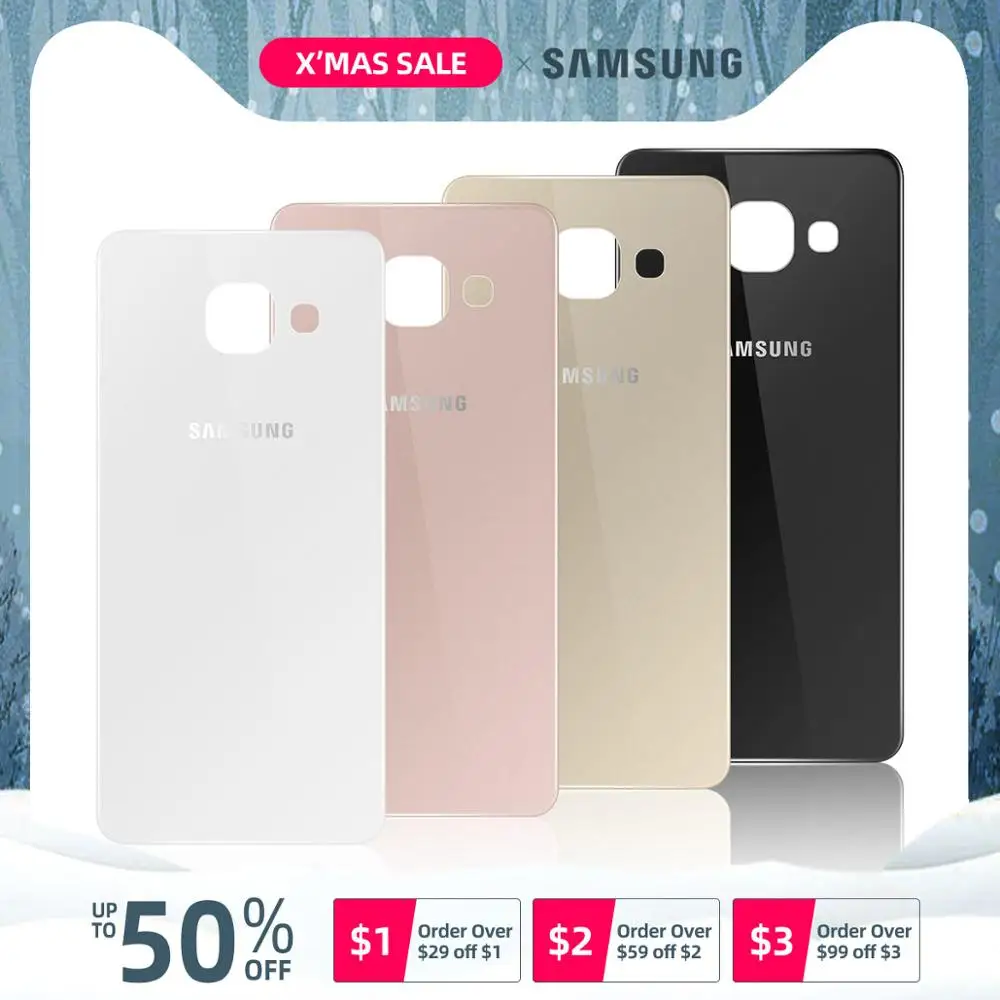Батарея задняя крышка для Samsung Galaxy A3 A310 A310F A3100 сзади Корпус Батарея двери случае Запчасти для авто