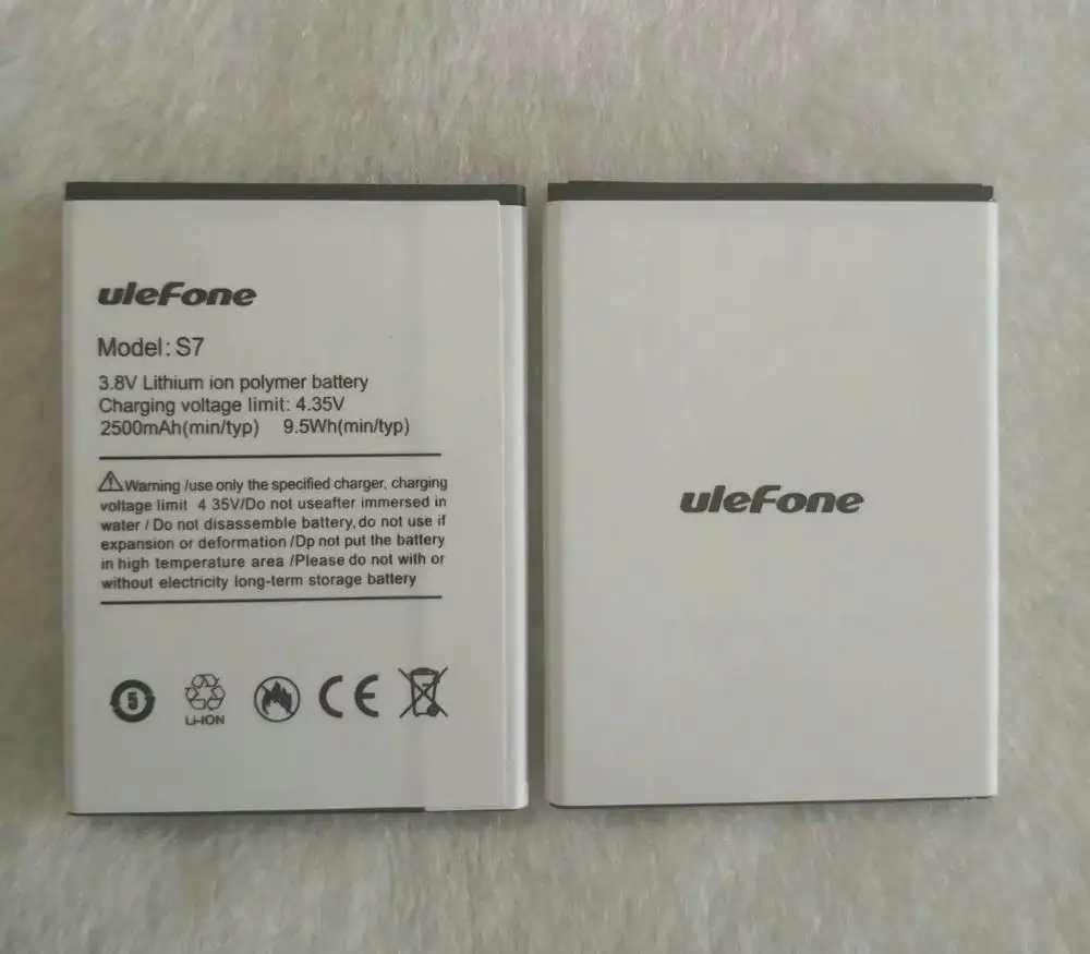 Аккумулятор S7 2500 мА · ч 1 шт. для Ulefone мобильный телефон + код отслеживания |