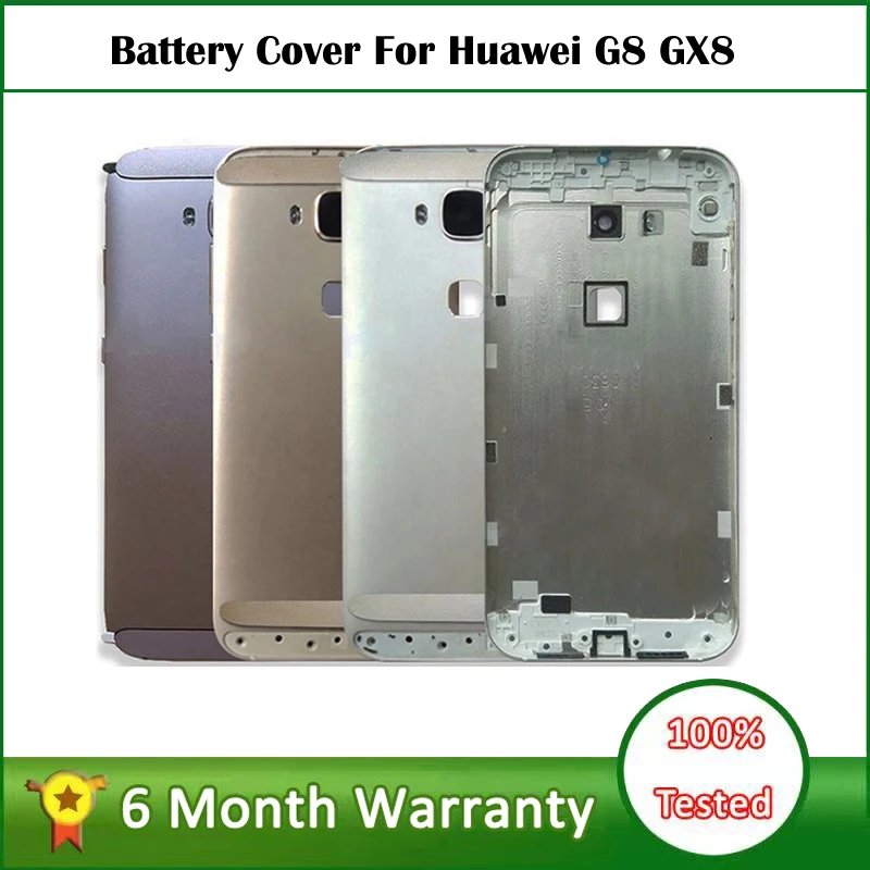 Задняя крышка корпуса для Huawei G8 GX8 задняя Крышка батарейного отсека задней крышки