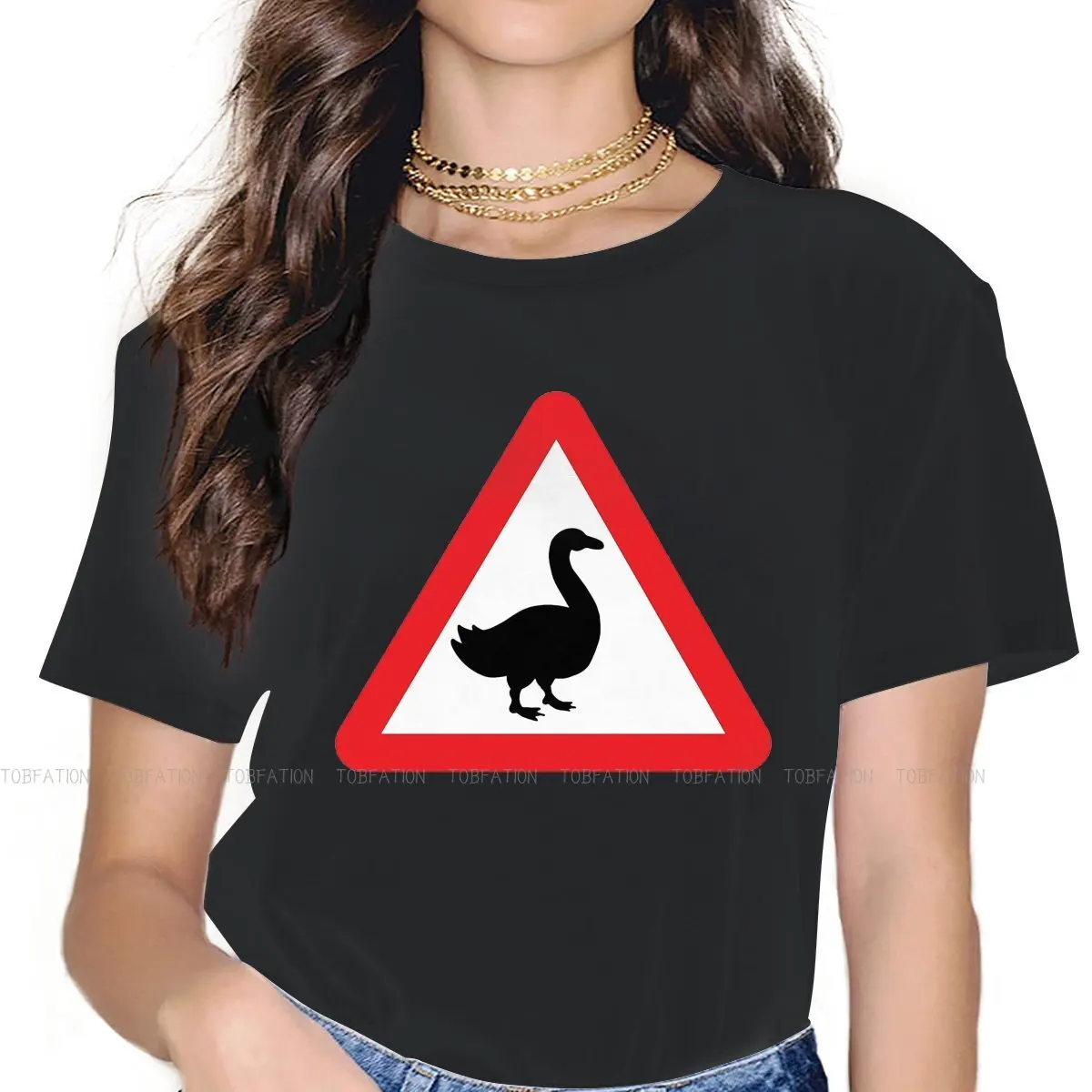 

Untitled Goose Game Funny Game Crewneck TShirts Classic Print Print 4XL 5XL Homme T Shirt Hipster Tops