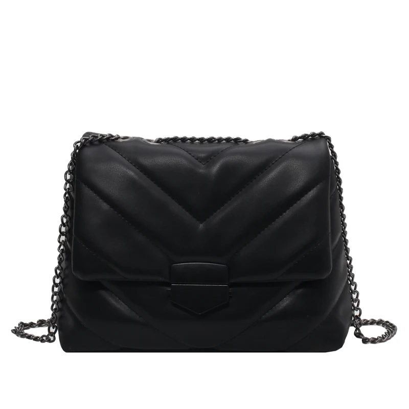 

Famous Luxury Women Brand Handbags 2021 Female Shoulder Crossbody Chain Cute Leather Black Stylish Petty Square Mobile Phone Bag