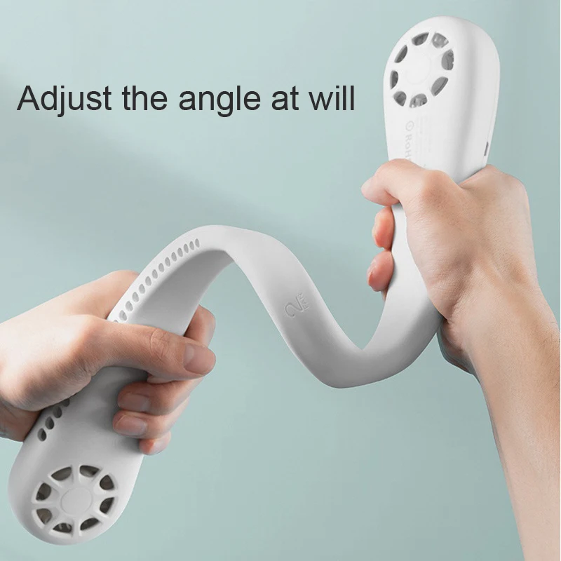 Безлопастный вентилятор для шеи с воздушным охлаждением подвесной кулер шейным