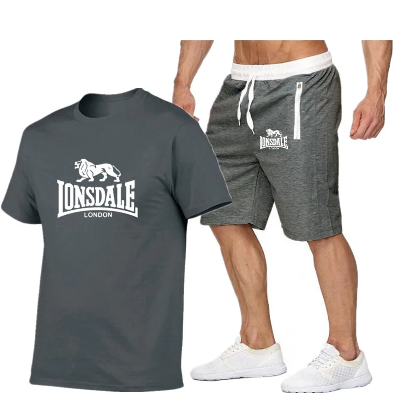 

Summer men's T-shirt shorts suits men's casual sportswear suits men's sportswear running sportswear basketball shirts