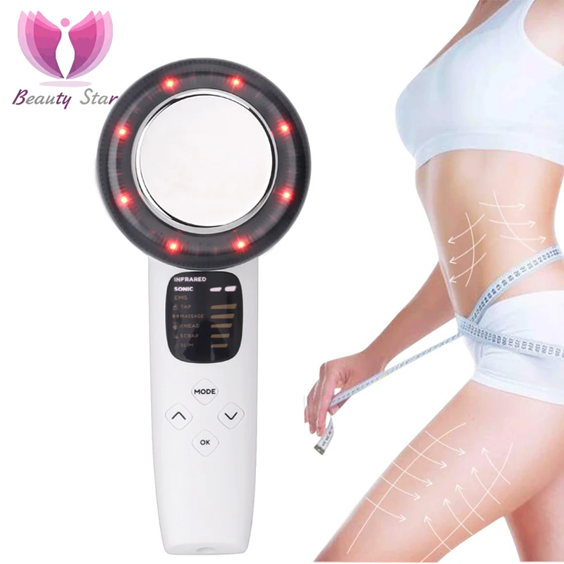 Ультразвуковая кавитация электронный массажер для похудения потеря веса Липо