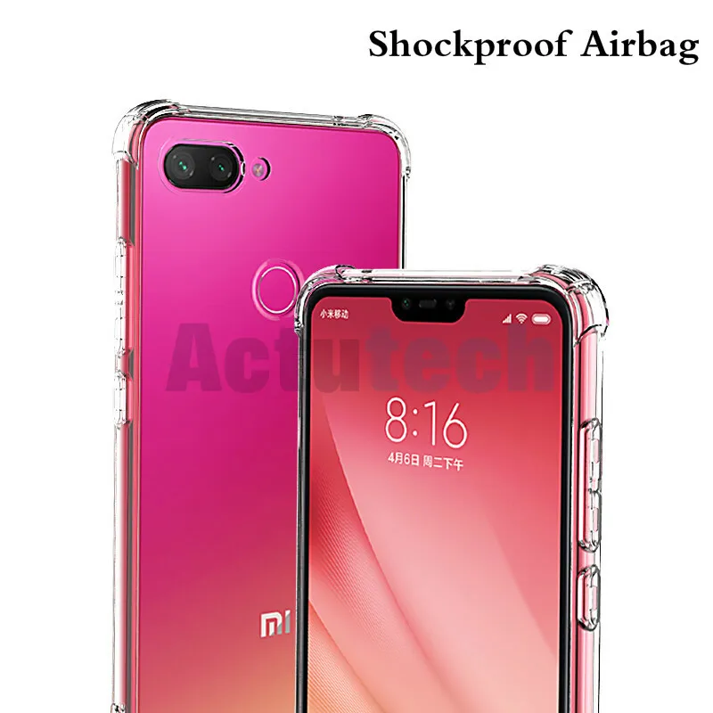 Clear Silicon Case For Xiaomi Mi 8 max2 max3 mix2S 6X 5X A2 play Redmi 6 6A 5plus Note pro 5A 4X Phone case TPU Cover |