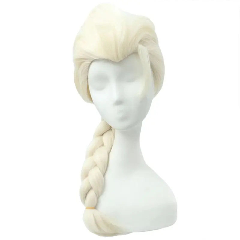 Платье принцессы Эльзы для девочек праздничное летнее синее платье с длинным