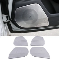 for honda civic hatchback 2020 2021 car audio speaker cover trim door loudspeaker cover trim car accessories stainless interior