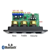 sotamia bluetooth 5 0 amplifier audio board 2x20w home theater hifi stereo power amplifier board diy sound speaker amplificador