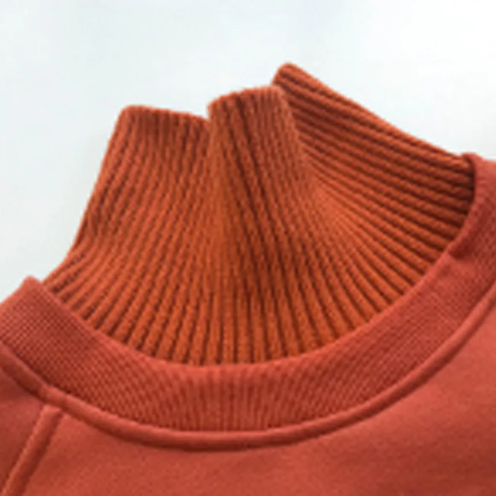 Женская толстовка с высоким воротником модная повседневная Толстая кашемировая