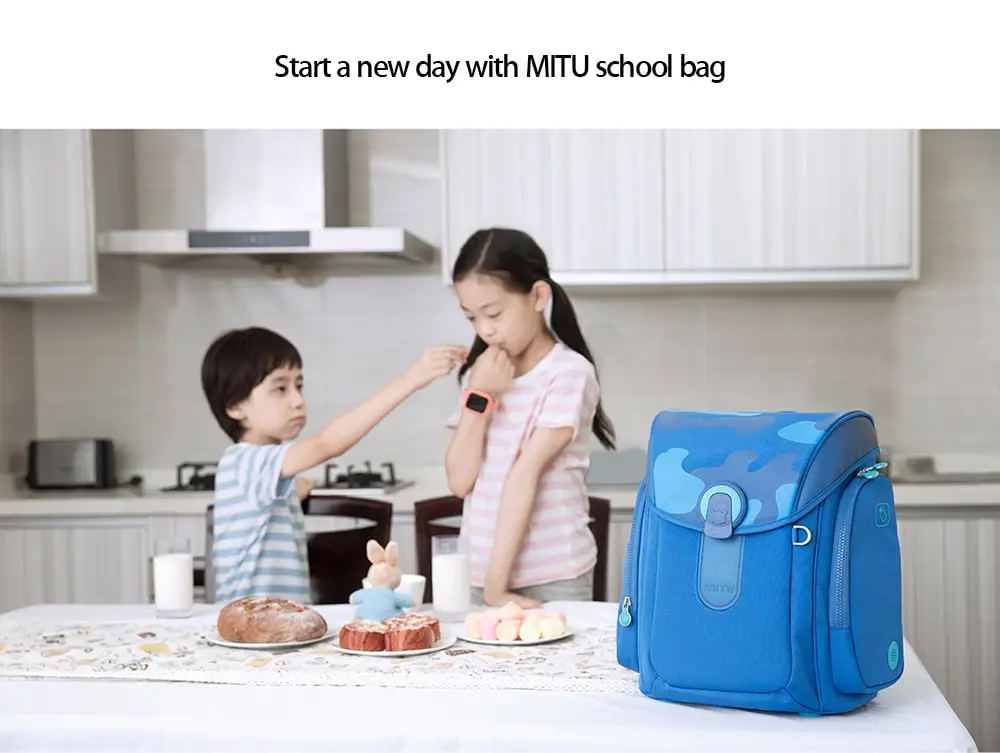 Xiaomi MITU милый 13L студенческий Детский рюкзак прочный Анти-Царапины школьная сумка Прочный Рюкзак для детей