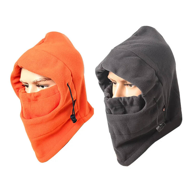 

Зимние ветрозащитные походные шапки, мужские теплые Флисовые Балаклавы для лица, лыжные велосипедные мотоциклетные теплые шапки на шлем