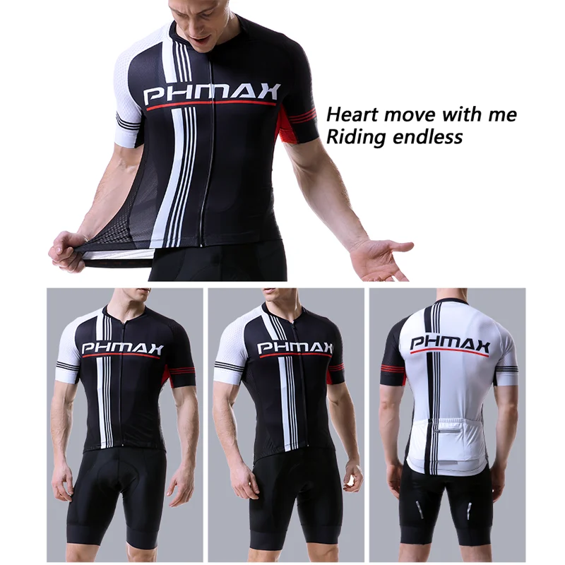 Велосипедный комплект PHMAX Pro летняя велосипедная одежда спортивная для горных