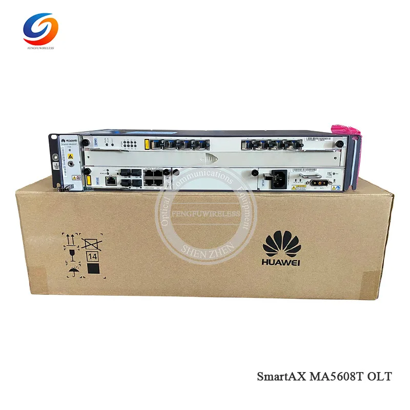 100% Оригинальный блок питания переменного тока Hua wei GPON OLT MA5608T 1G с 8 портами GPBD класс