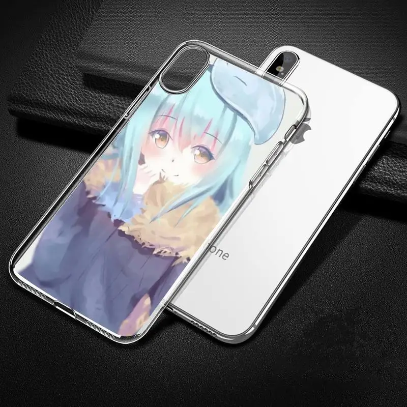 

That Time I Got Reincarnated as a Slime Phone Case Transparent for iPhone Samsung 11 12 6 7 8 9 30 Pro X Max XR Plus lite