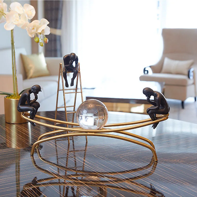 Фигурка Родина в скандинавском творческом мышлении миниатюрная модель