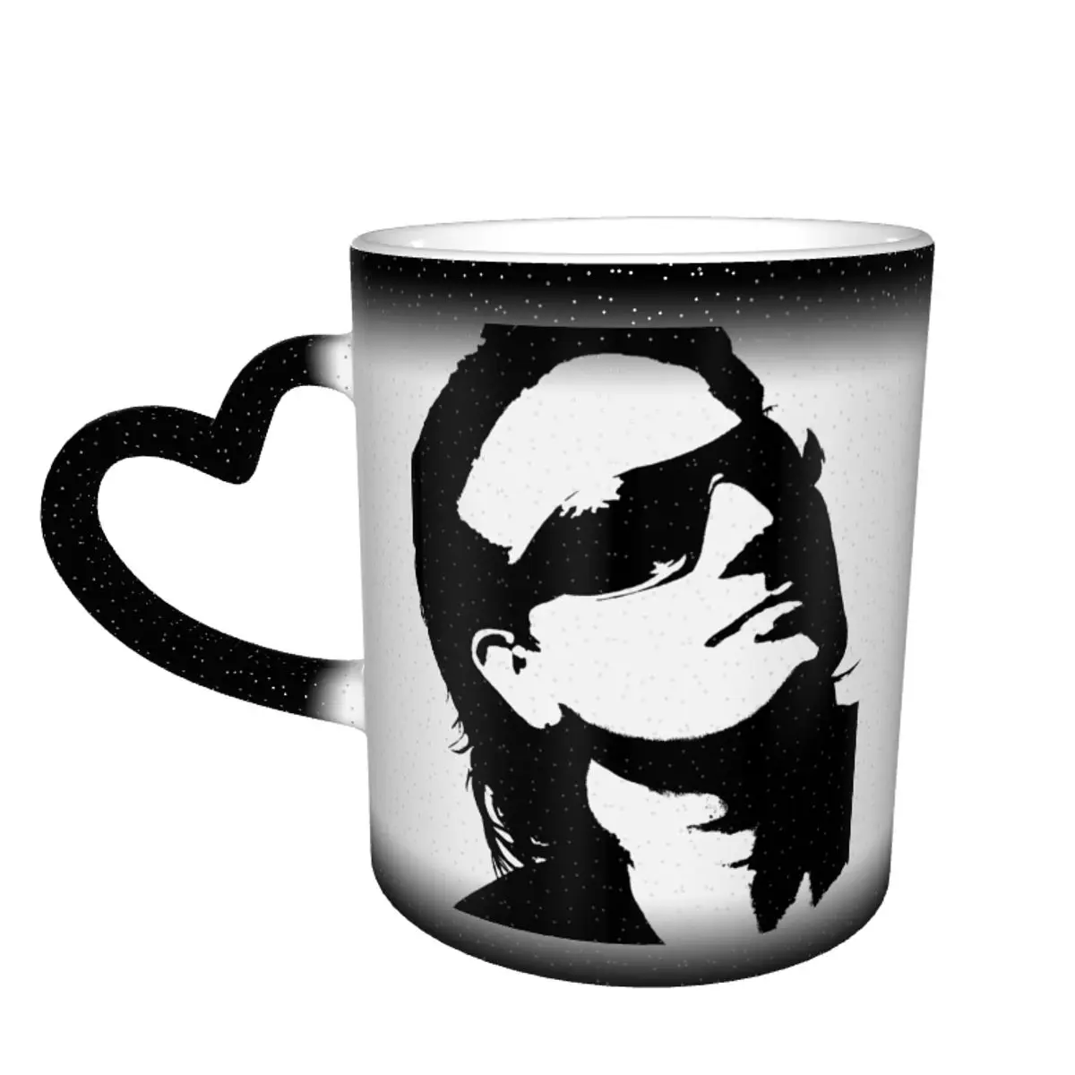 

U2 Mug Kawaii Porcelain Mug Tea The Changes Color Wholesale Cups