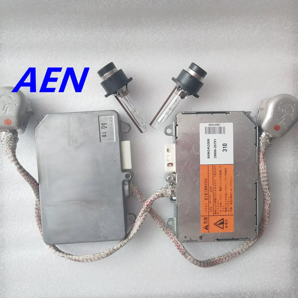 ballast and bulb 35 Вт ксенон D2S D2R ксеноновая лампа 4300 К 6000 К балласты hid комплект фар для Lexus Mazda 85967-30050 85967-50020 - Испускаемый цвет: ballast and bulb