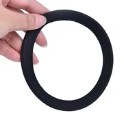 2pcs rubber protector saxophone mute ring sax silencer for soprano alto tenor sax trumpet replacement parts