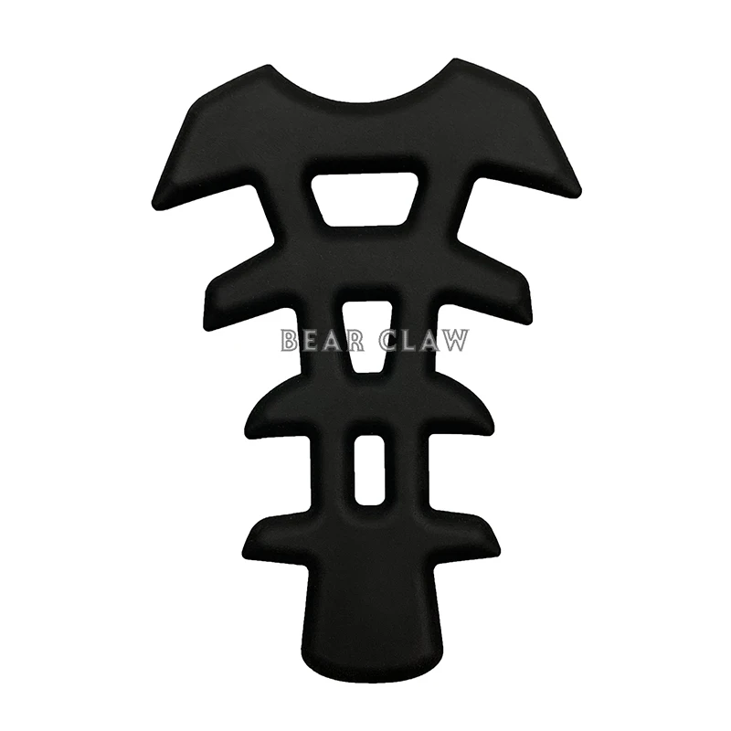 Универсальная защитная наклейка рыбья кость для мотоцикла бензобака топливного