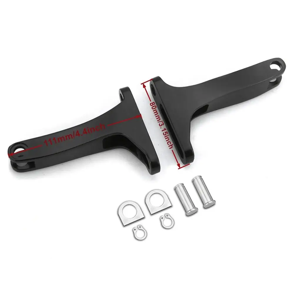 

Front Rear Black Floorboard Foot peg Air Cleaner Fit For harley 2017-2020 FLTRU Road Glide Ultra M8