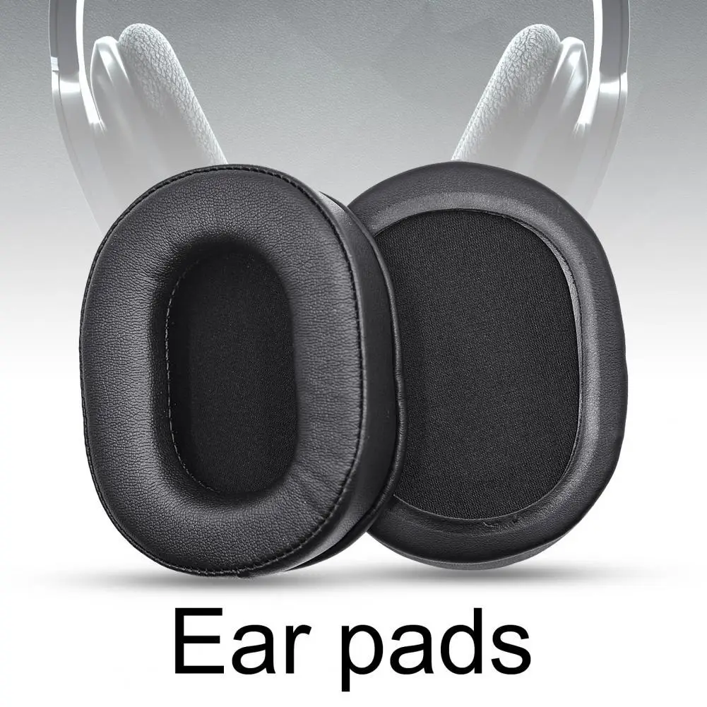 

1 Pair Earpads Practical Easy to Use Convenient Protein Faux Leather Earpads Headphone Cover Headphone Case