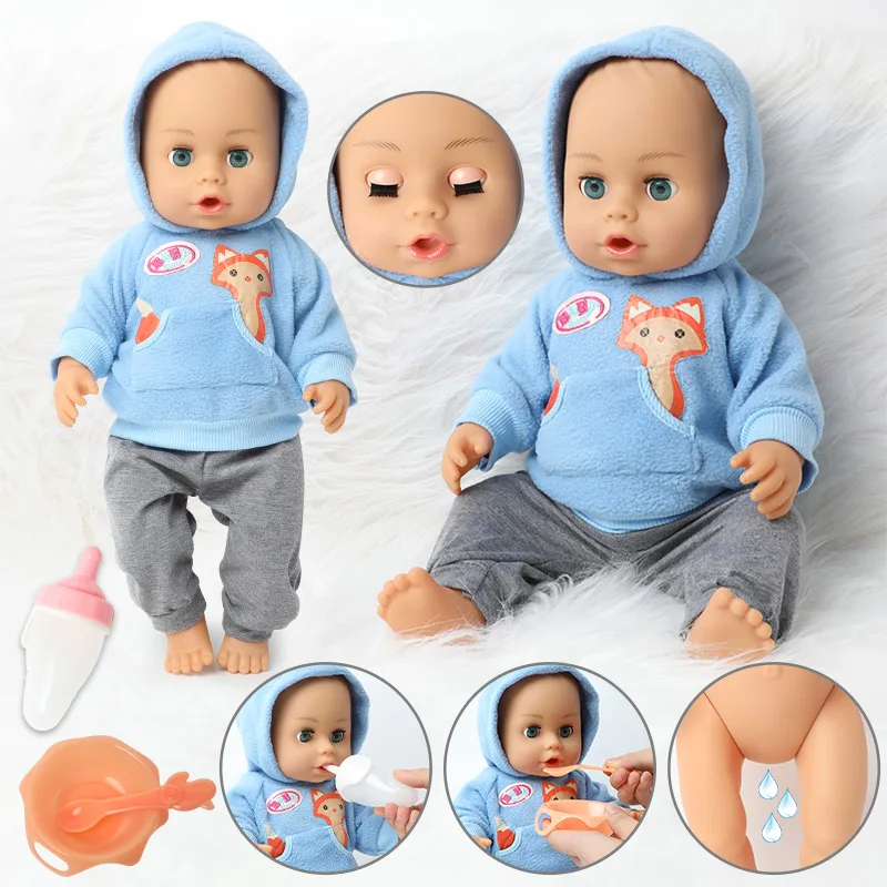 46 см Реалистичная кукла bebe reborn 18 дюймов Водонепроницаемая силиконовая для