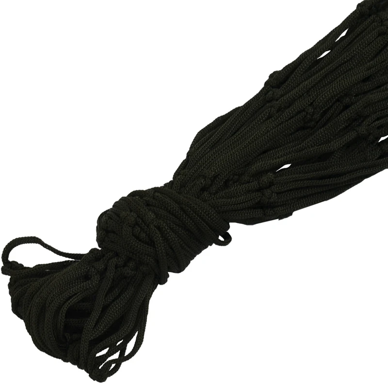 

Portable Outdoor Sport Hammock, Outdoor Camping Hammock Mesh Net for Garden Beach Yard Travel Garden Swing Hanging Bed