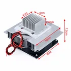 1 шт. термоэлектрический Пельтье вентилятор для охлаждения DC 12V полупроводниковый кондиционер охлаждения Системы DIY Kit
