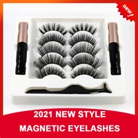 lashes magnetic 25mm mink eyelashes makeup false beauty natural wholesale items couple on magnets magnetized cosmetics tools