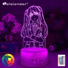 Новый Kakegurui Meari Saotome аниме светодиодный светильник для спальни Декор ночной Светильник детский подарок на день рождения манга ночной Светильник для комнаты Настольная 3d лампа