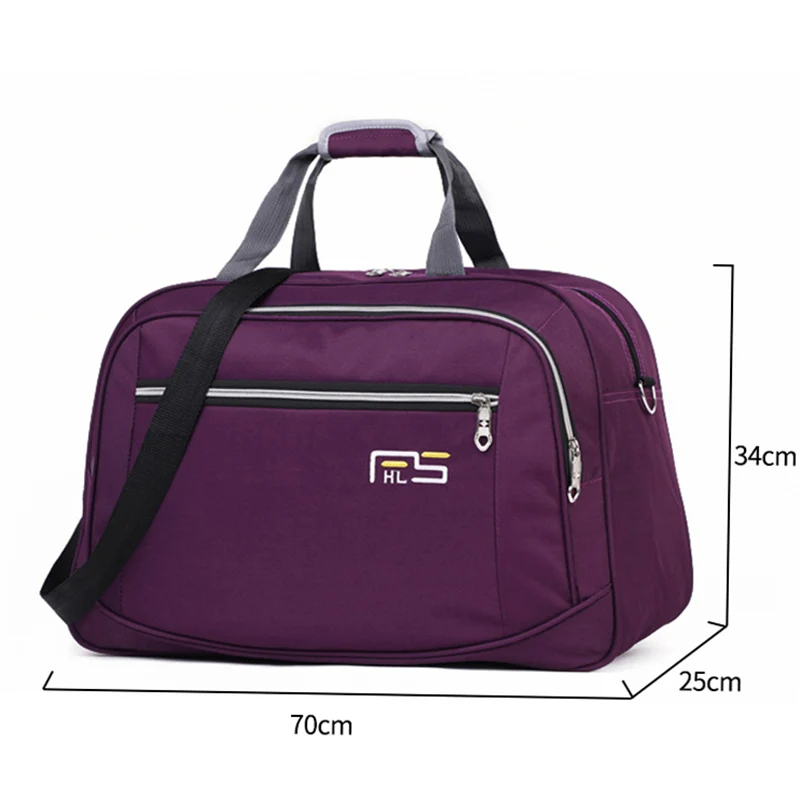 

Casual Travel Duffle Bag Women Men Waterproof Oxford Handbag Carry On Luggage Organizer Pack Bags Large Weekend Handbags XA511F