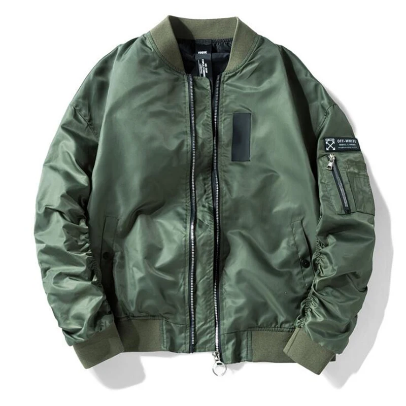 

2020 Spring New Men's Pilots Jacket Men Bomber Fashion Coat Army Military Motorcycle Race Coats