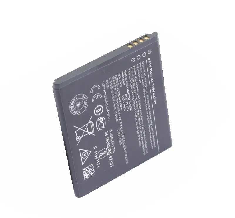 1x2125 мАч 0 цикл BV-5V BV 5V аккумулятор к мобильному телефону для Nokia 1 TA-1047 BV5V высокое качество Батарея