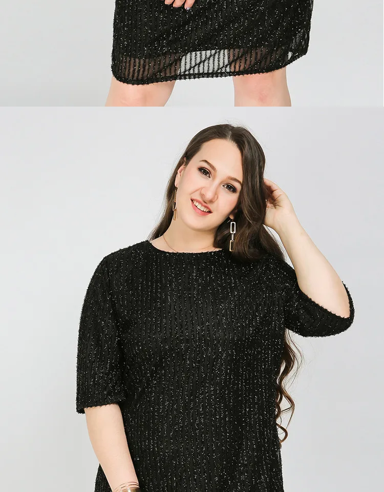 TUHAO, большие размеры, 8XL, 7XL, 6XL, 3XL, элегантные черные платья для мам, летние, большие размеры, повседневные, яркие, свободные, вечерние, офисные, женские, WM65