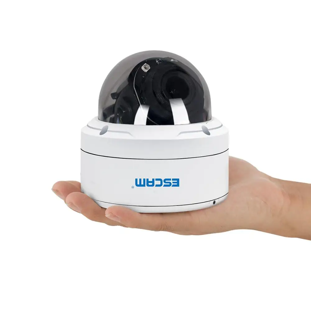 ESCAM PVR002 2MP HD 1080P IP PTZ купольная камера 4X Zoom 2 8 12 мм объектив водостойкий ночное