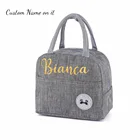 Водонепроницаемая Портативная сумка для ланча, Термоизолированный Ланч-бокс, сумка-холодильник для женщин, сумки для еды из алюминиевой фольги, сумка для ланча