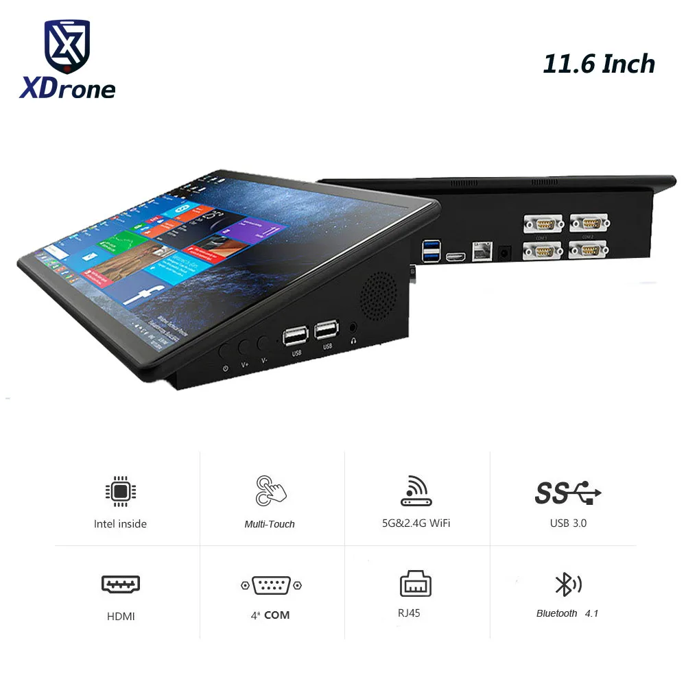 2021 г. все в одном Настольный планшетный ПК офисный мини Windows 10 Linux 11 6 дюйма J3355 4 Гб