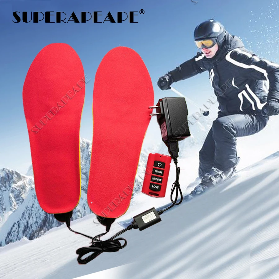 Теплые стельки с электрическим подогревом женские мужские ботинки зимние