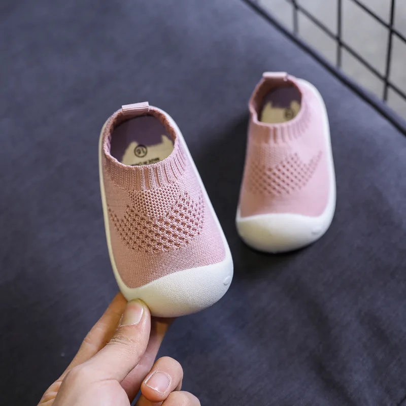 Весенне Осенняя обувь для малышей Повседневная сетчатая мальчиков и девочек