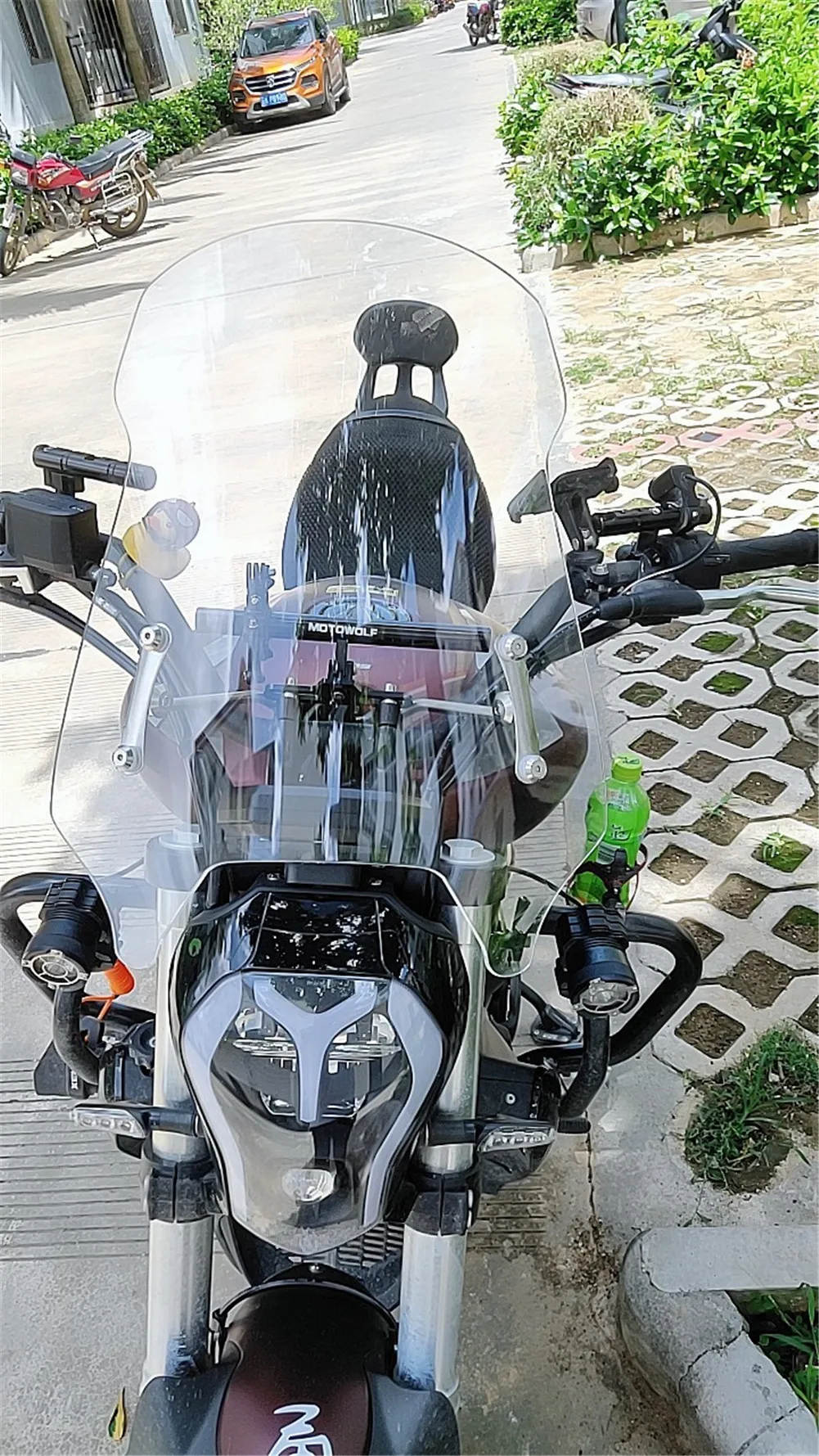 55 см лобовое стекло мотоцикла для Benelli 502c 502 C прозрачный|Козырьки от ветра и ветр.