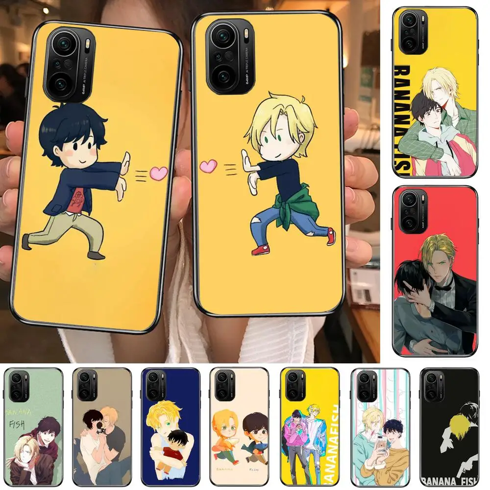 

hot anime banana fish Phone Case For xiaomi redmi POCO F1 F2 F3 X3 Pro M3 9C 10T Lite NFC Black Cover Silicone Back Prett mi 10