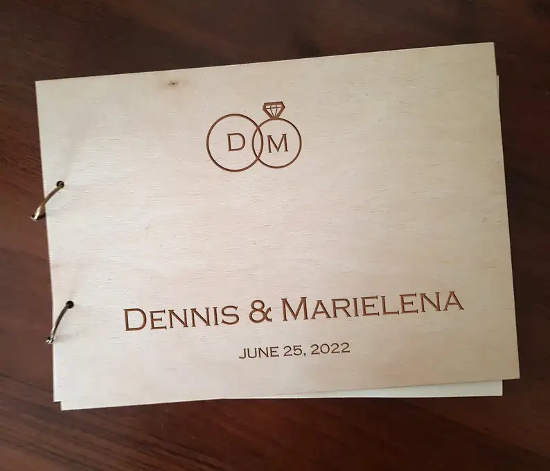 

Рабочая книга, рабочая Гостевая книга, деревянное кольцо, деревенская Свадебная Гостевая книга, деревянная Гостевая книга для свадьбы