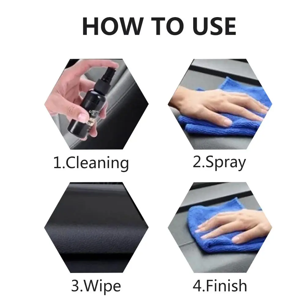 Новинка 2019 г. спрей для очистки кожи автомобиля жидкое нетоксичное средство